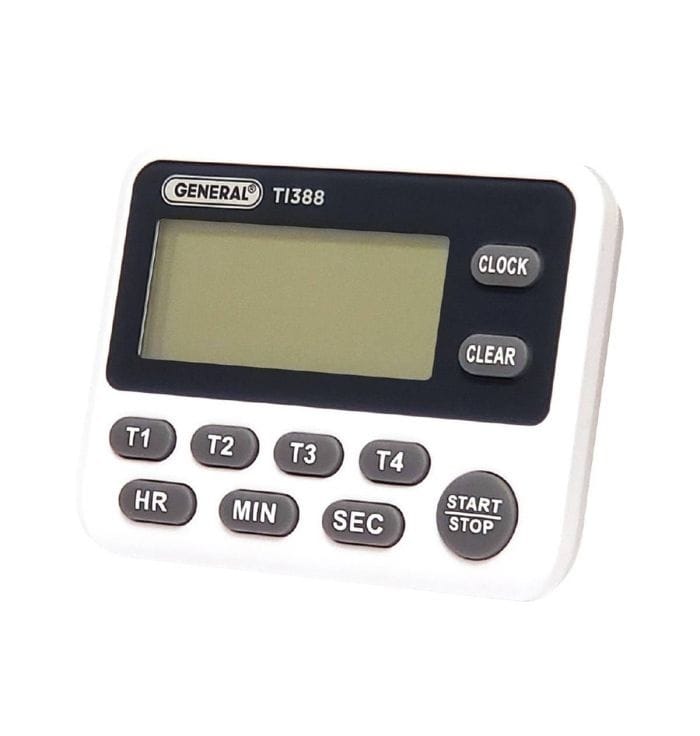 Four-Channel Timer-Stopwatch with Clock