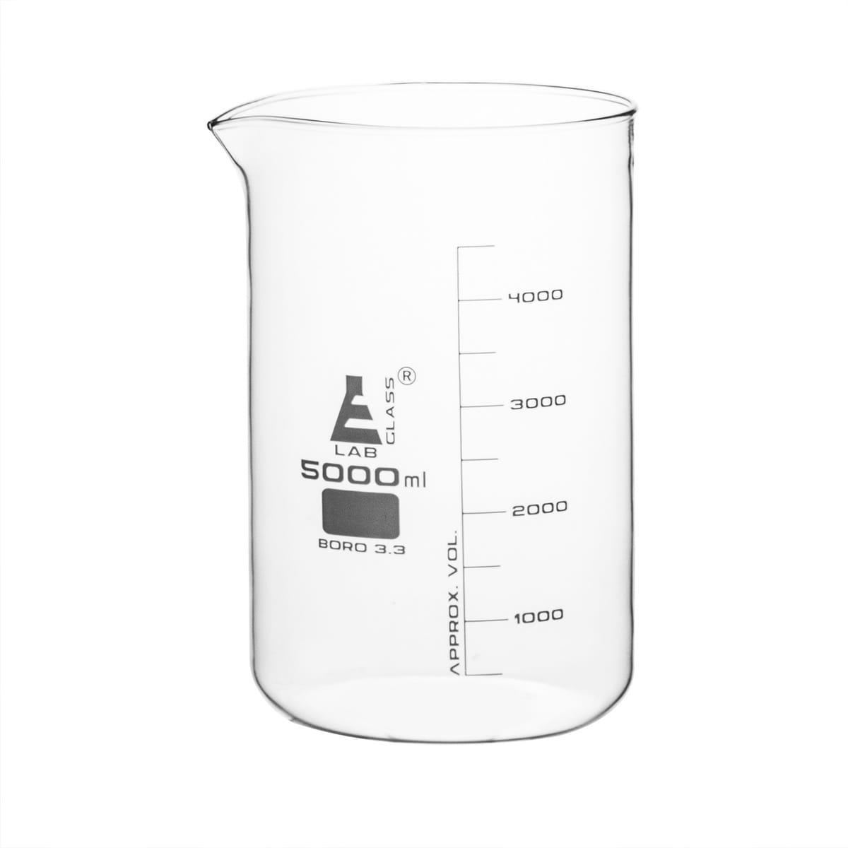 Low Form Glass Beakers