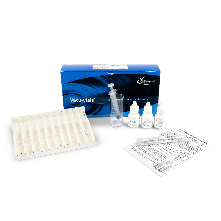 Ammonia Vacu-vials® (0 to 3.00 and 0 to 60.0 ppm)