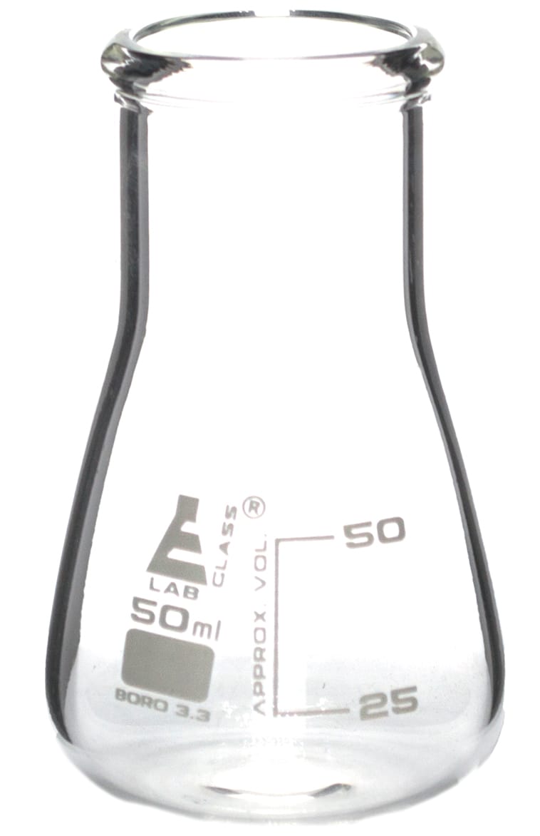 Eisco Glass Wide Neck Erlenmeyer Flasks