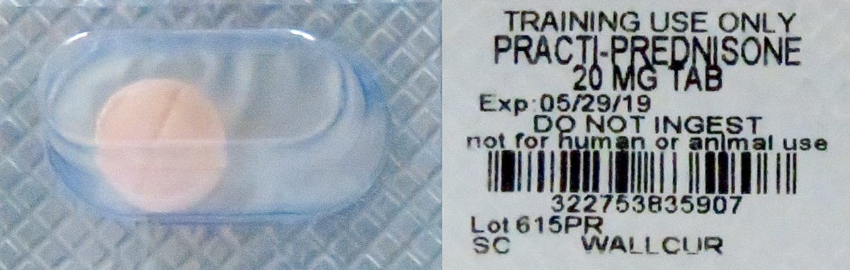 Wallcur® PRACTI-Oral Medication for Training Purposes