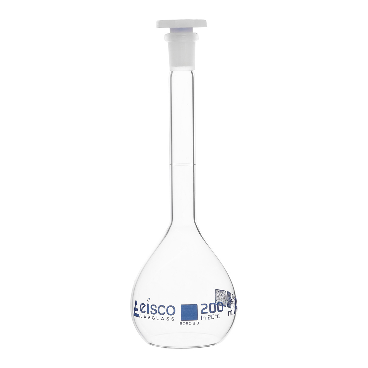 Eisco QR Code Volumetric Flasks