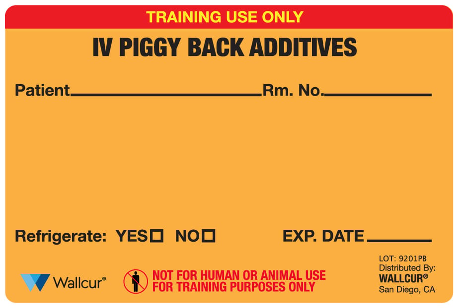 Wallcur® PRACTI- Labels