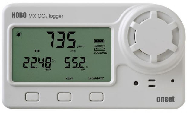 HOBO® Bluetooth Low Energy Carbon Dioxide/Temp/RH Data Logger