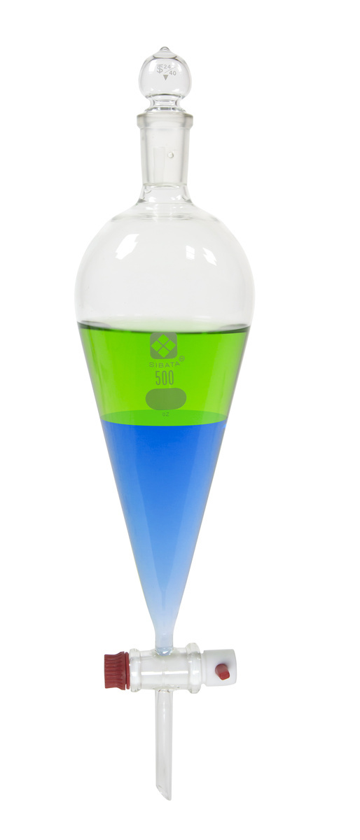 Vee Gee Separatory Funnels