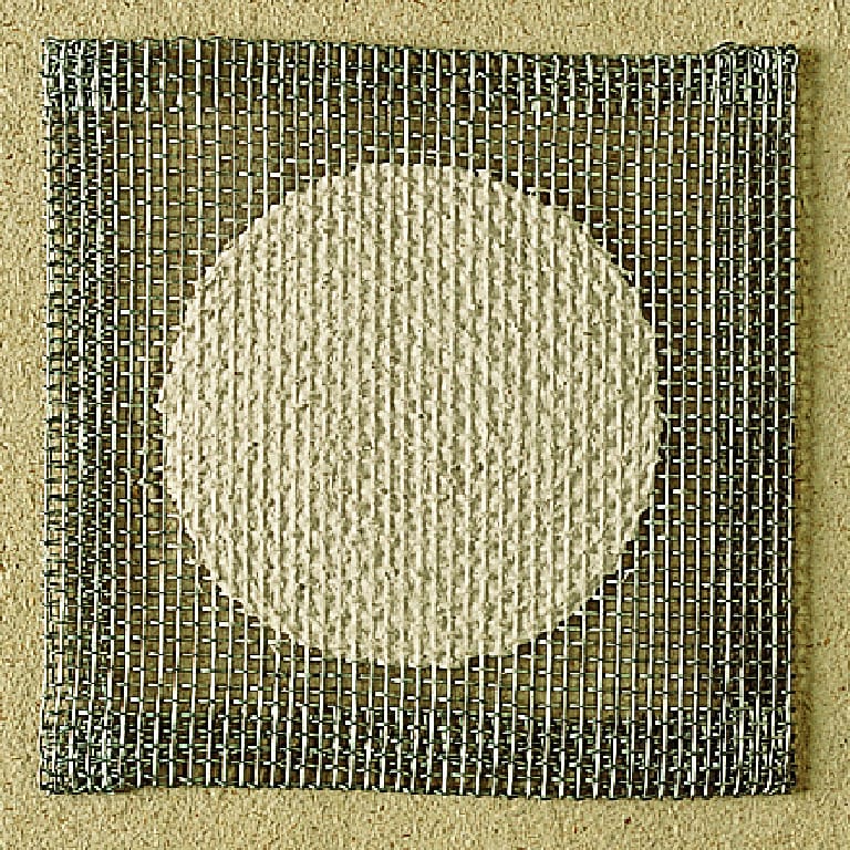 Iron Wire Gauze with Ceramic Center