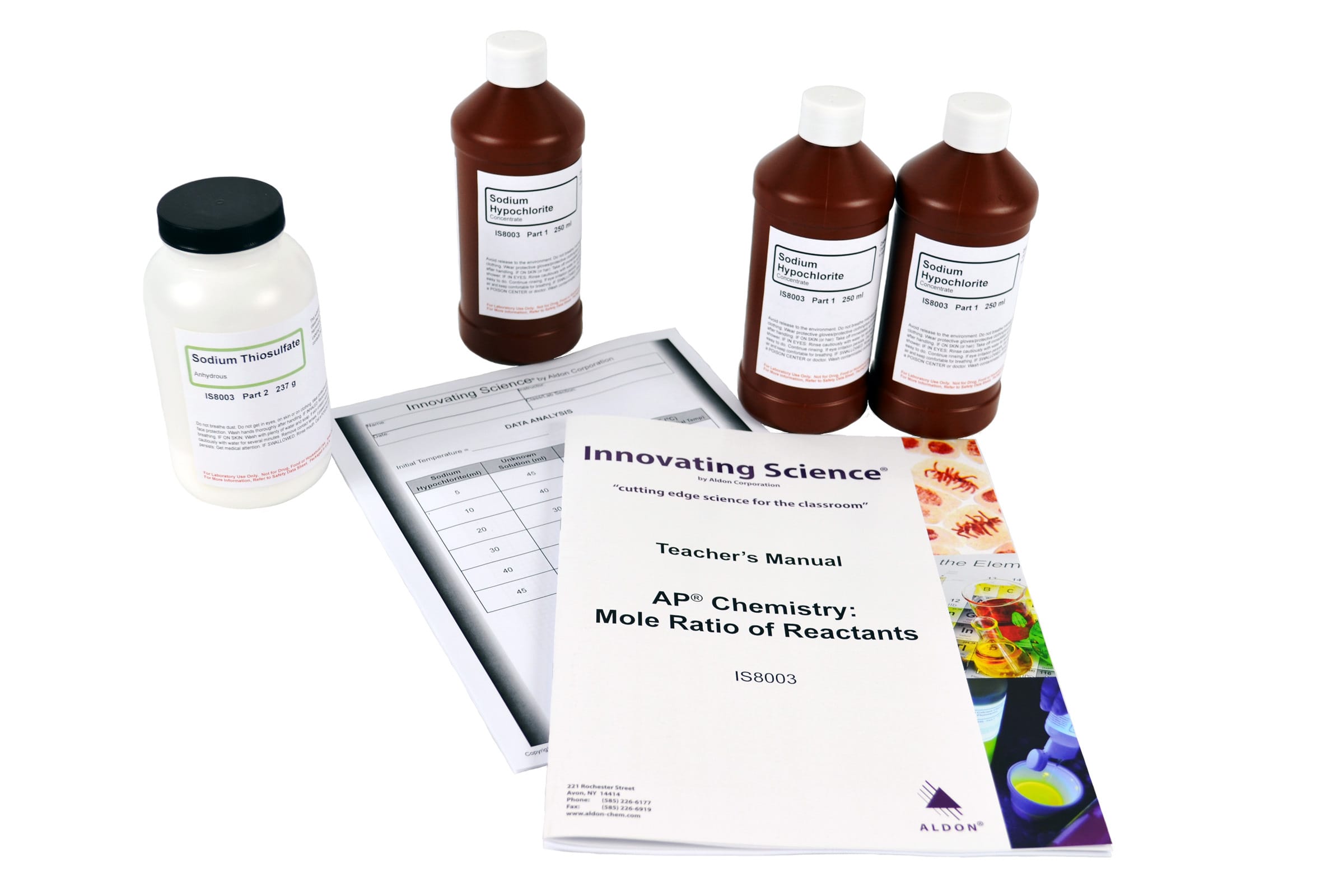 Innovating Science® Mole Ratio Of Reactants