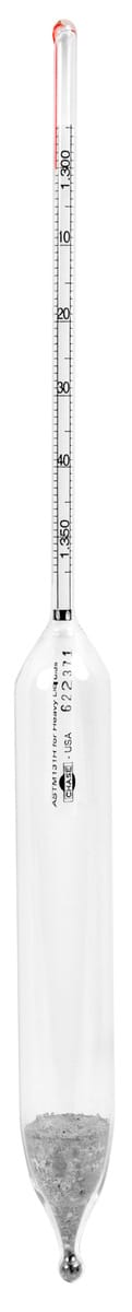 ASTM Specific Gravity Hydrometers