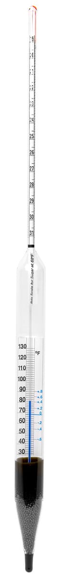 Brix Hydrometers with Thermometer (°F)