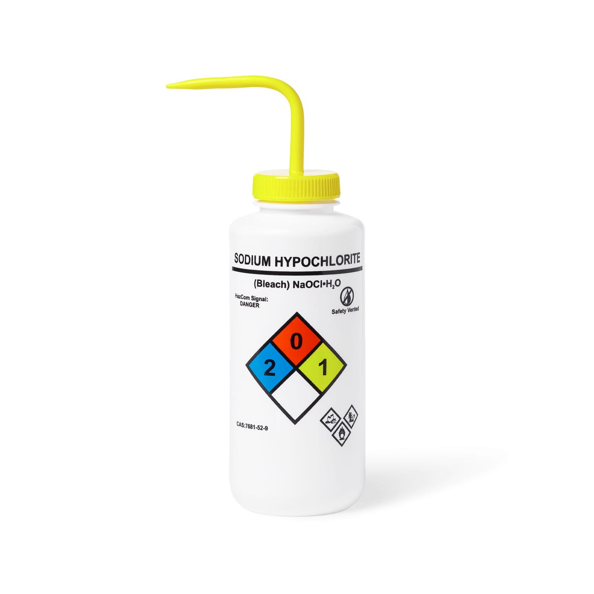 UniSafe™ Vented Wash Bottles, LDPE