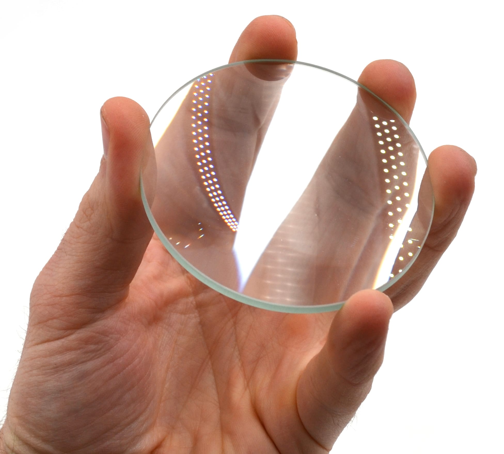 Eisco Double Convex Glass Lenses
