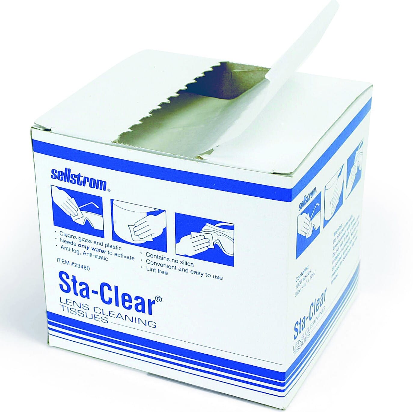 Sta-Clear Lens Cleaning Station, Sellstrom