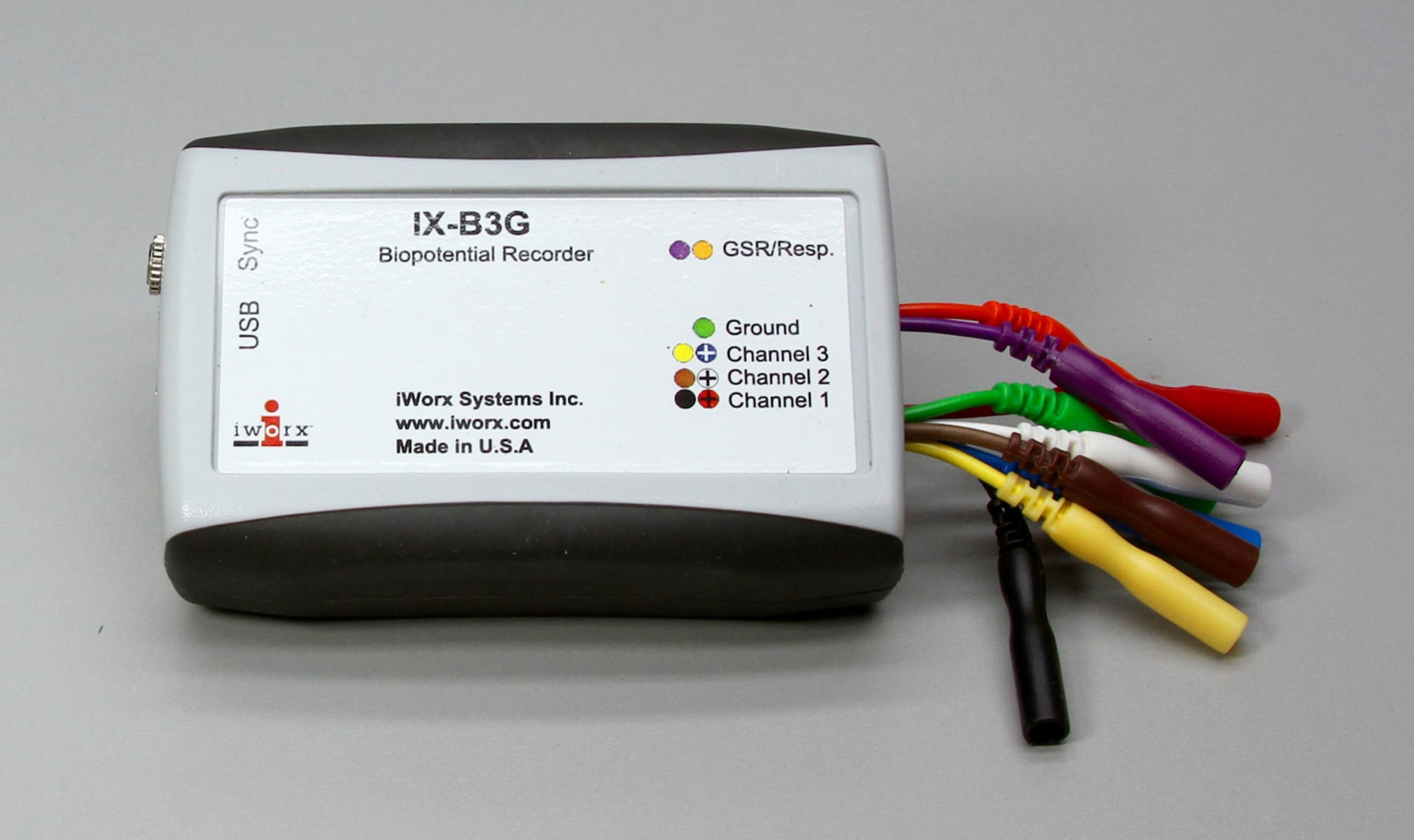 iworx® ECG / EMG / GSR Biopotential Recorder