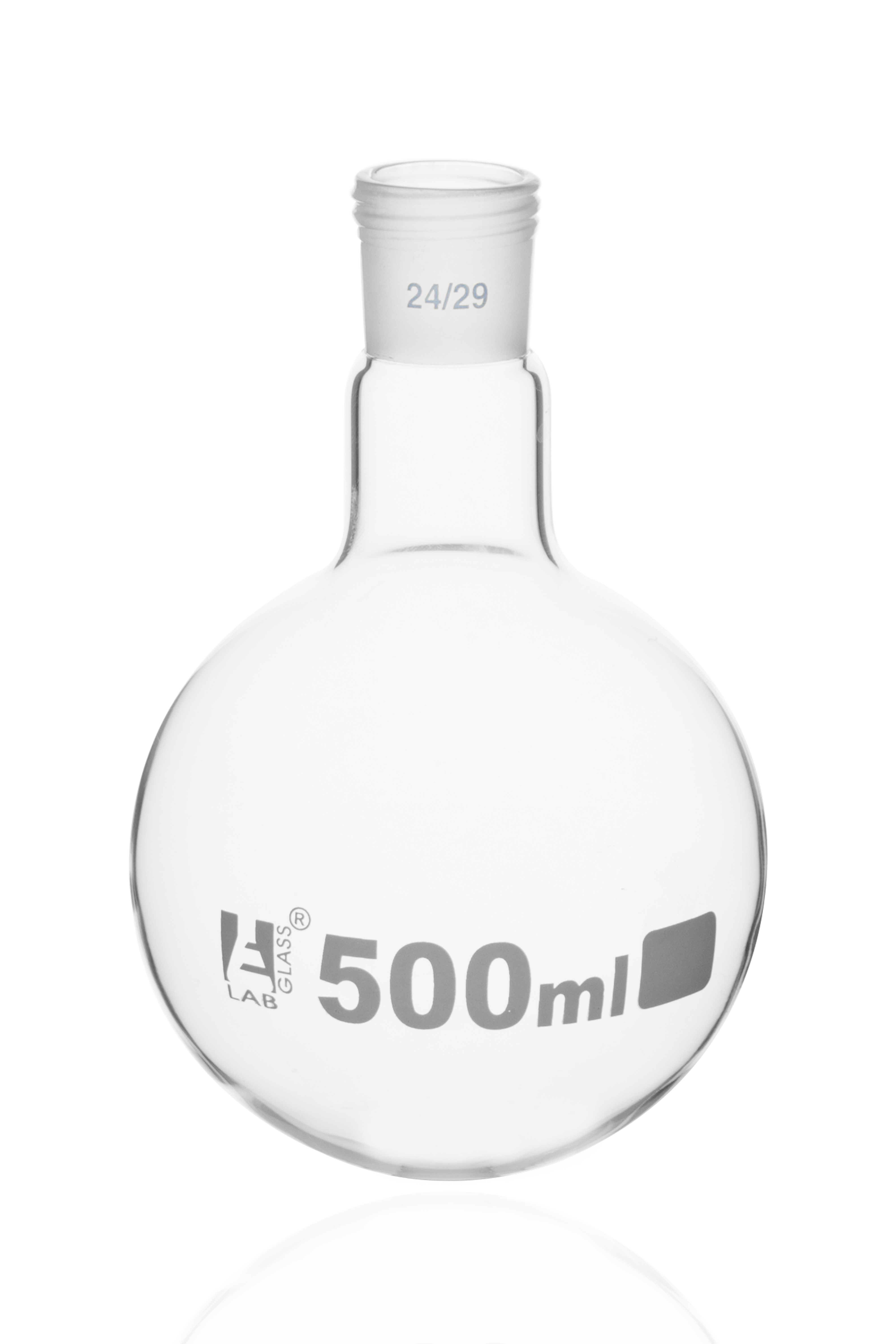 Eisco LabGlass® Boiling Flasks, Round Bottom with Threaded Joint