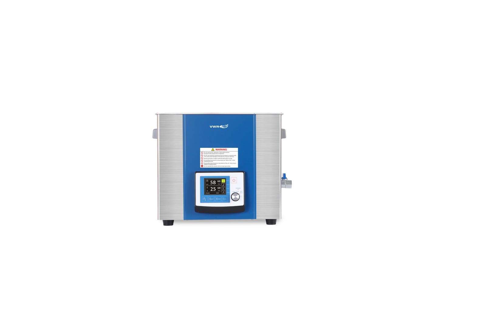 وان تمیزکننده اولتراسونیک VWR 15 لیتری، نمایشگر LCD، دگاز، سوئیپ، حالت پالس و هیتر 1 * 1 اقلام