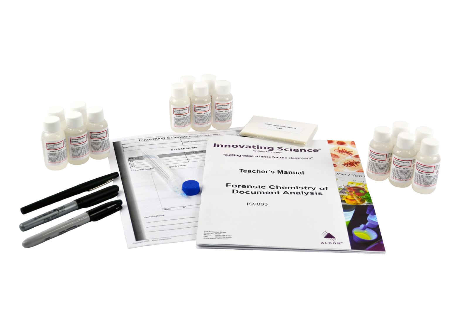 Innovating Science® Forensic Chemistry of Document Analysis Kit