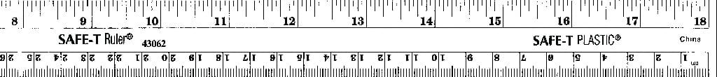 Flat Flexible SAFE-T® Ruler