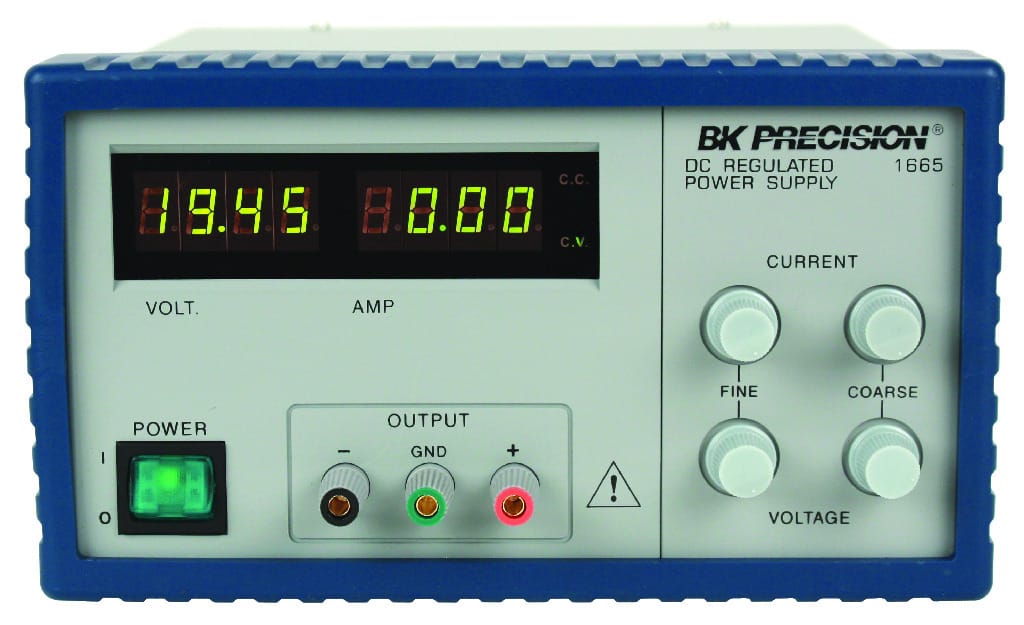 Regulated Low Voltage DC Power Supply