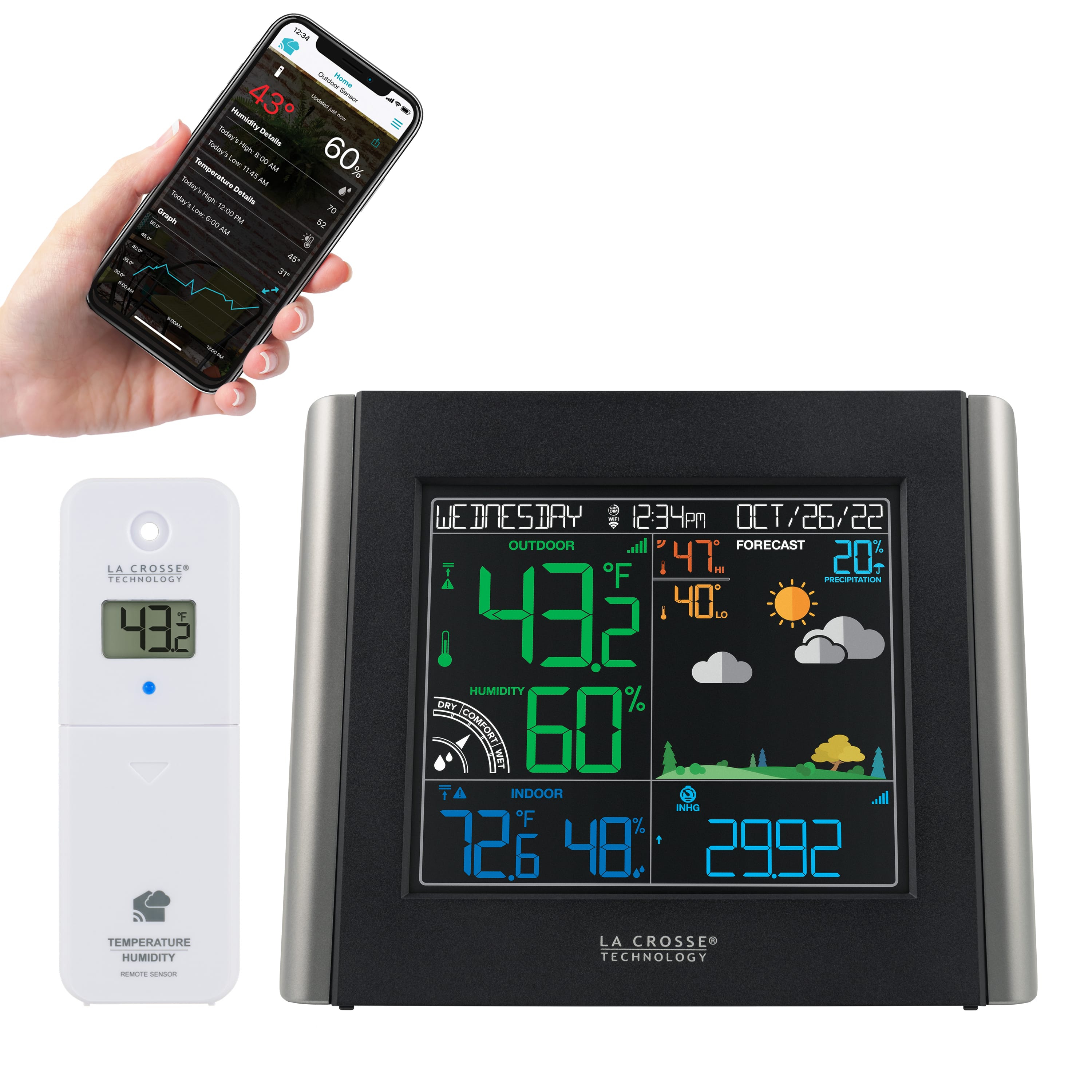 La Crosse Wireless Wi‑Fi Weather Station