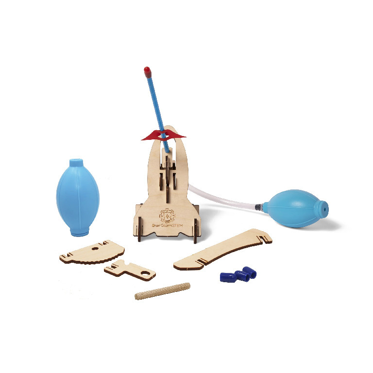 BrainStorm STEM Air-Powered Rocketry Kit
