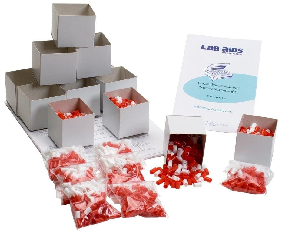 Lab-Aids® Genetic Equilibrium And Natural Selection Kit