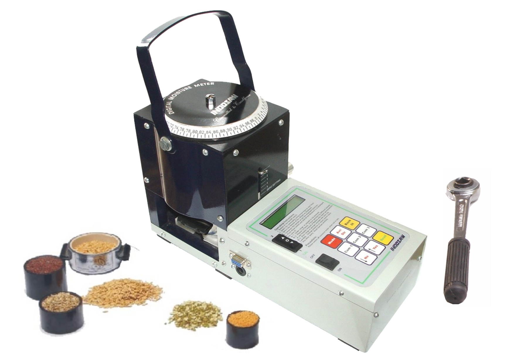 Indosaw Data Logging Moisture Meter Agro Model