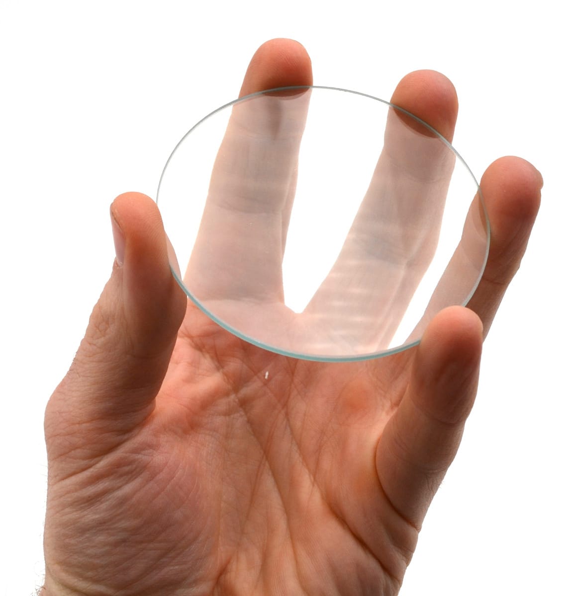Eisco Double Convex Glass Lenses