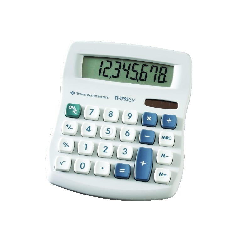 TI-1795 SV Desk Calculator