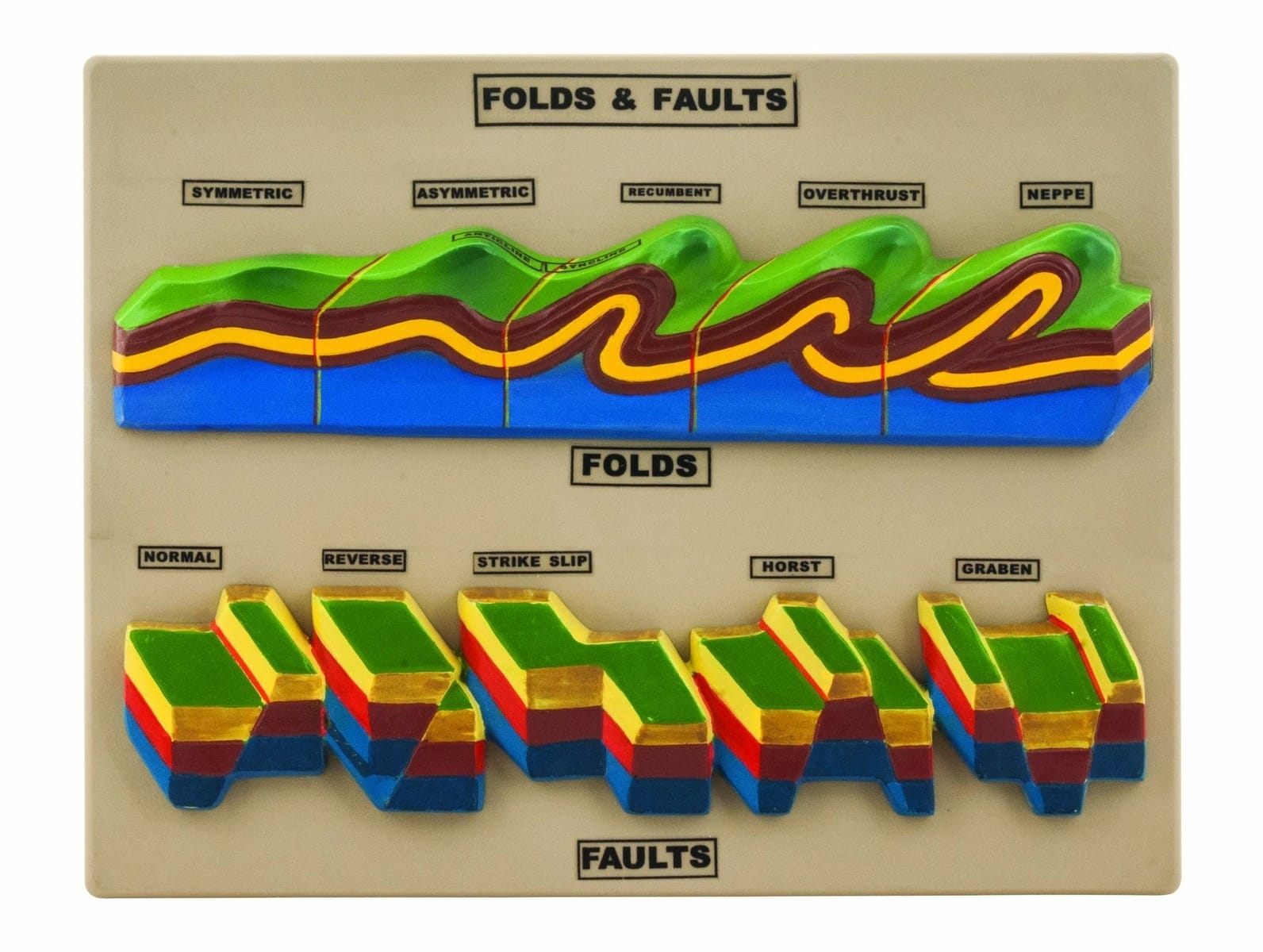 Eisco® Fold and Fault Model