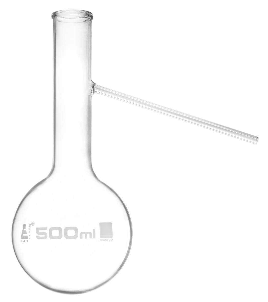 Eisco LabGlass® Distilling Flasks with Side Arm, Round Bottom
