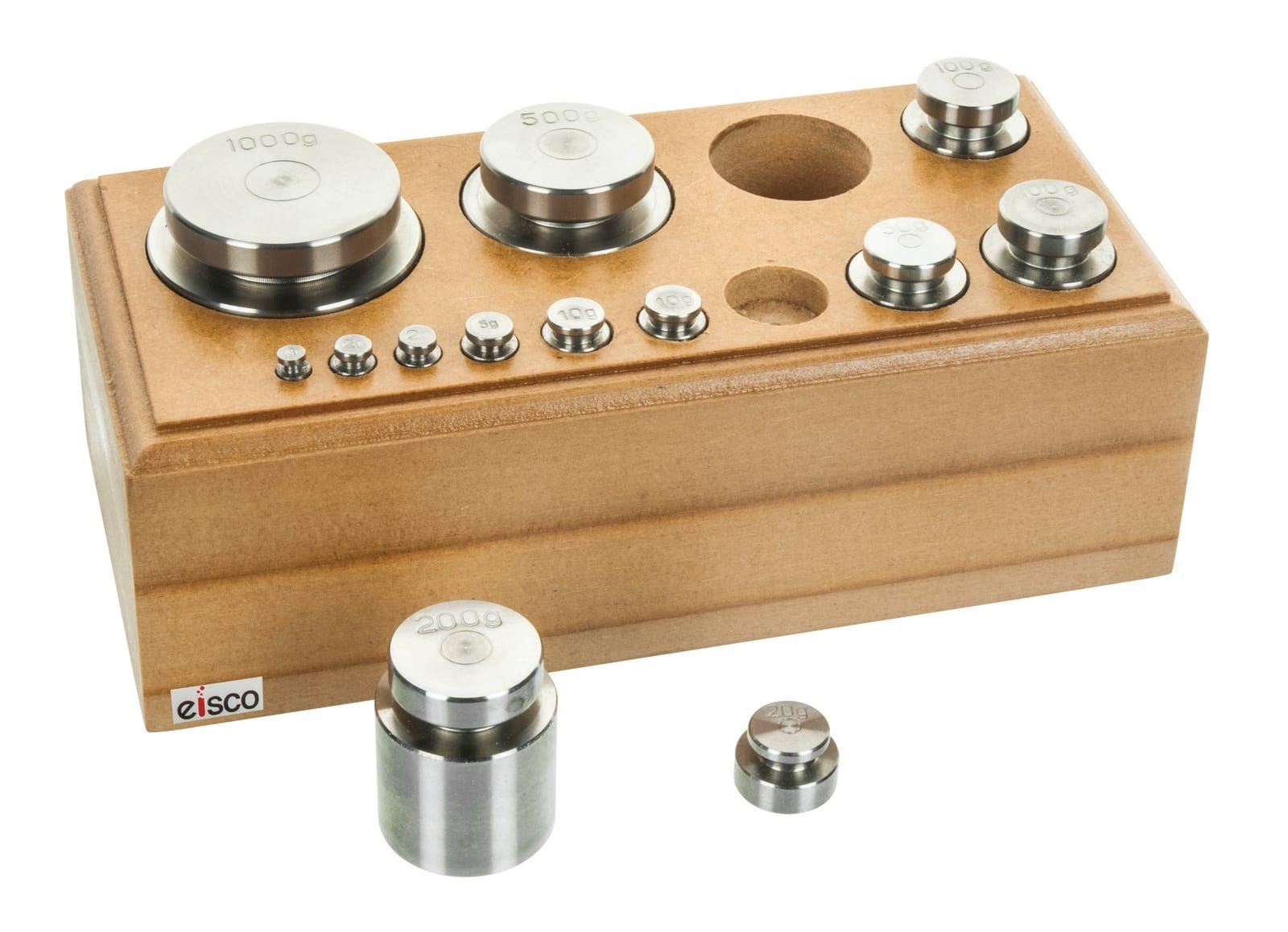 Eisco® Balance Weights Set, Stainless Steel