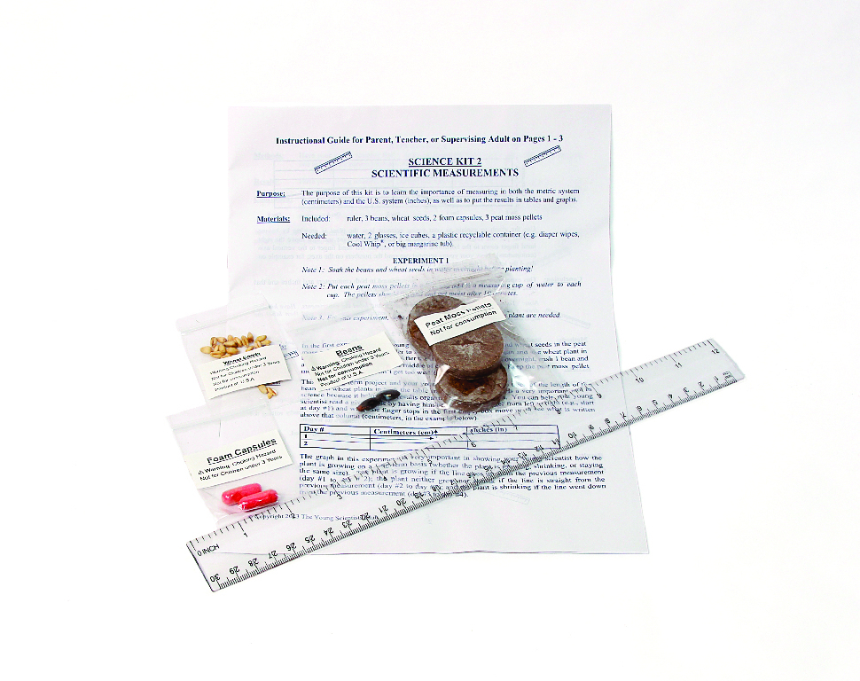 Young Scientist's Club Scientific Measurement Activity Kit 