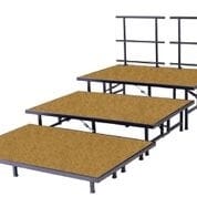 Portable Stages and Risers, Fixed Height Riser, AmTab