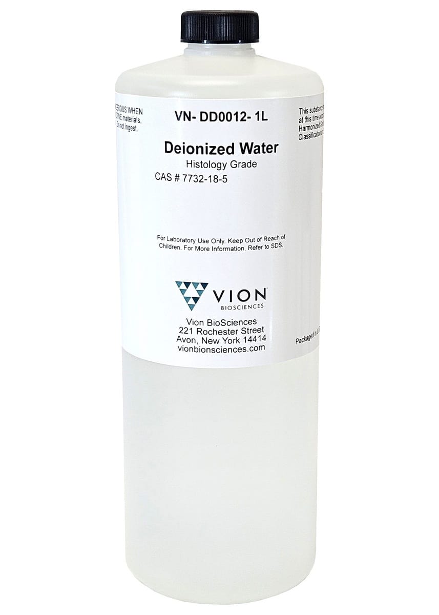 VION™ Deionized Water, Histology Grade