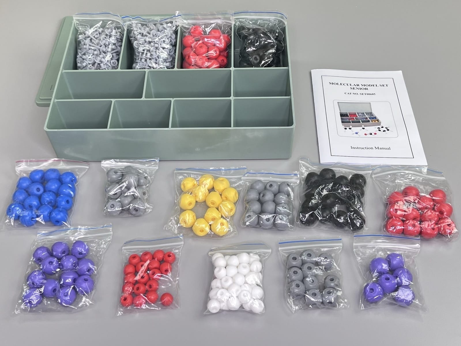Eisco® Teacher Molecular Model Set, 500 Pieces