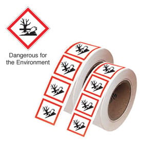 GHS Label Rolls "Mini Pictograms"