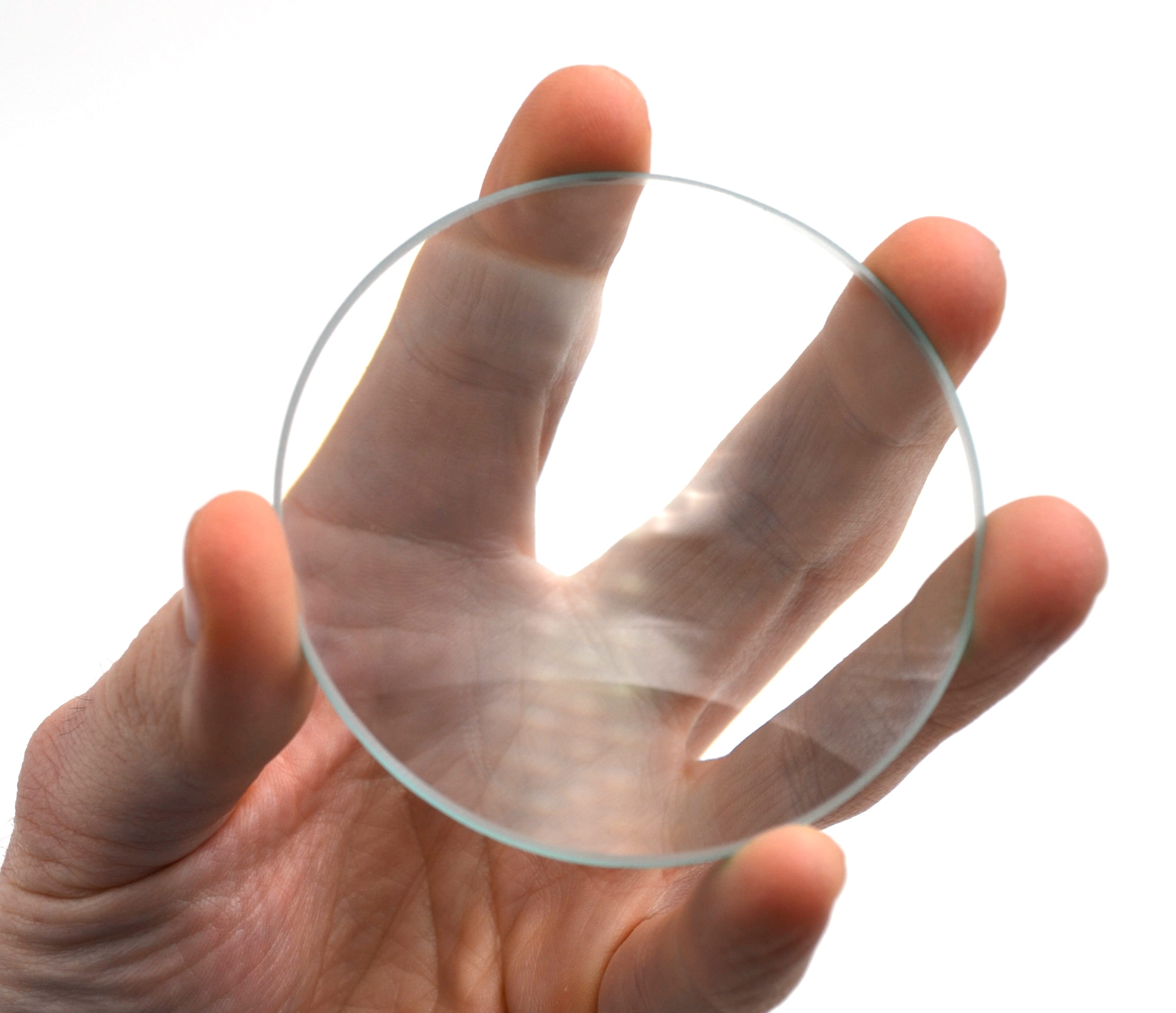 Eisco Double Convex Glass Lenses