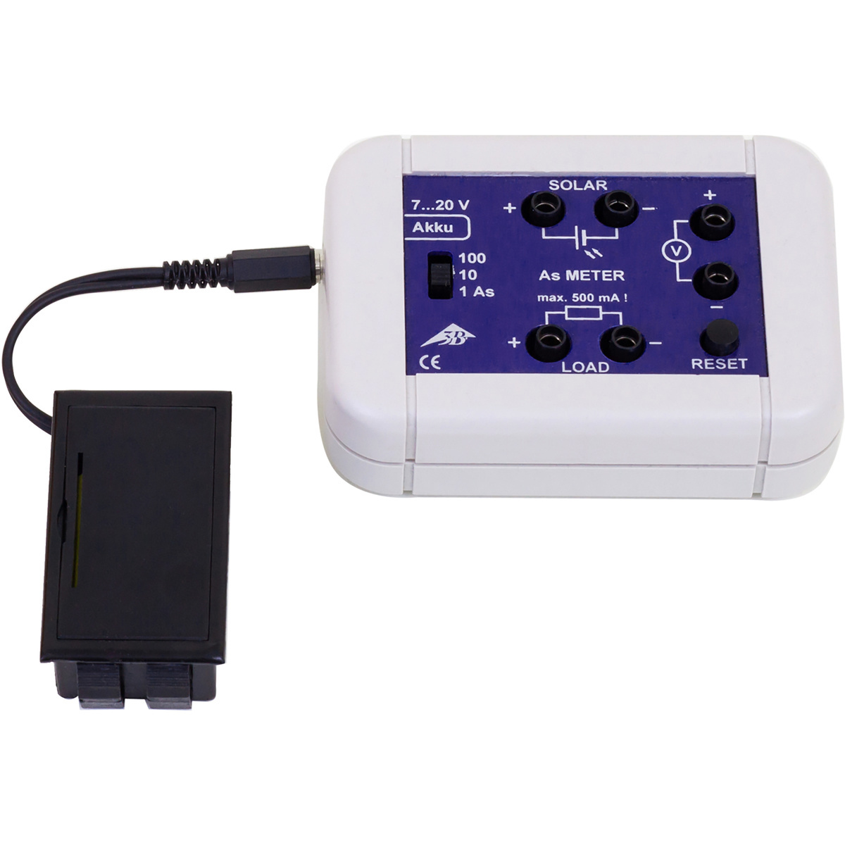 Coulombmeter with Rechargeable Battery, 3B Scientific