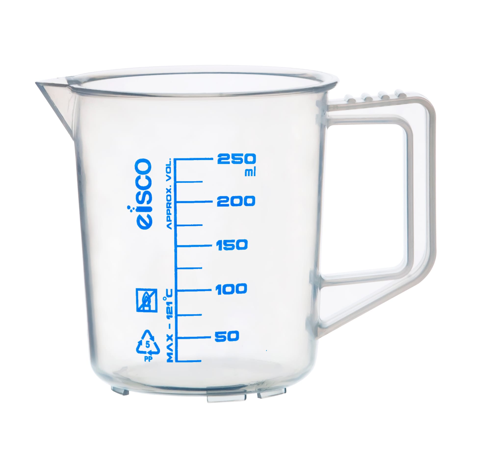 Eisco Polypropylene Measuring Jugs, Screen Printed