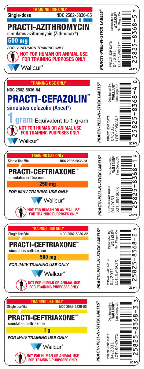 Wallcur® PRACTI- Labels