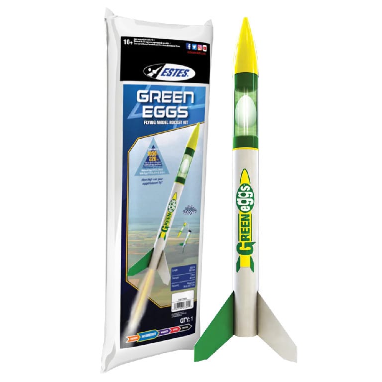 Estes Green Eggs Model Rockets