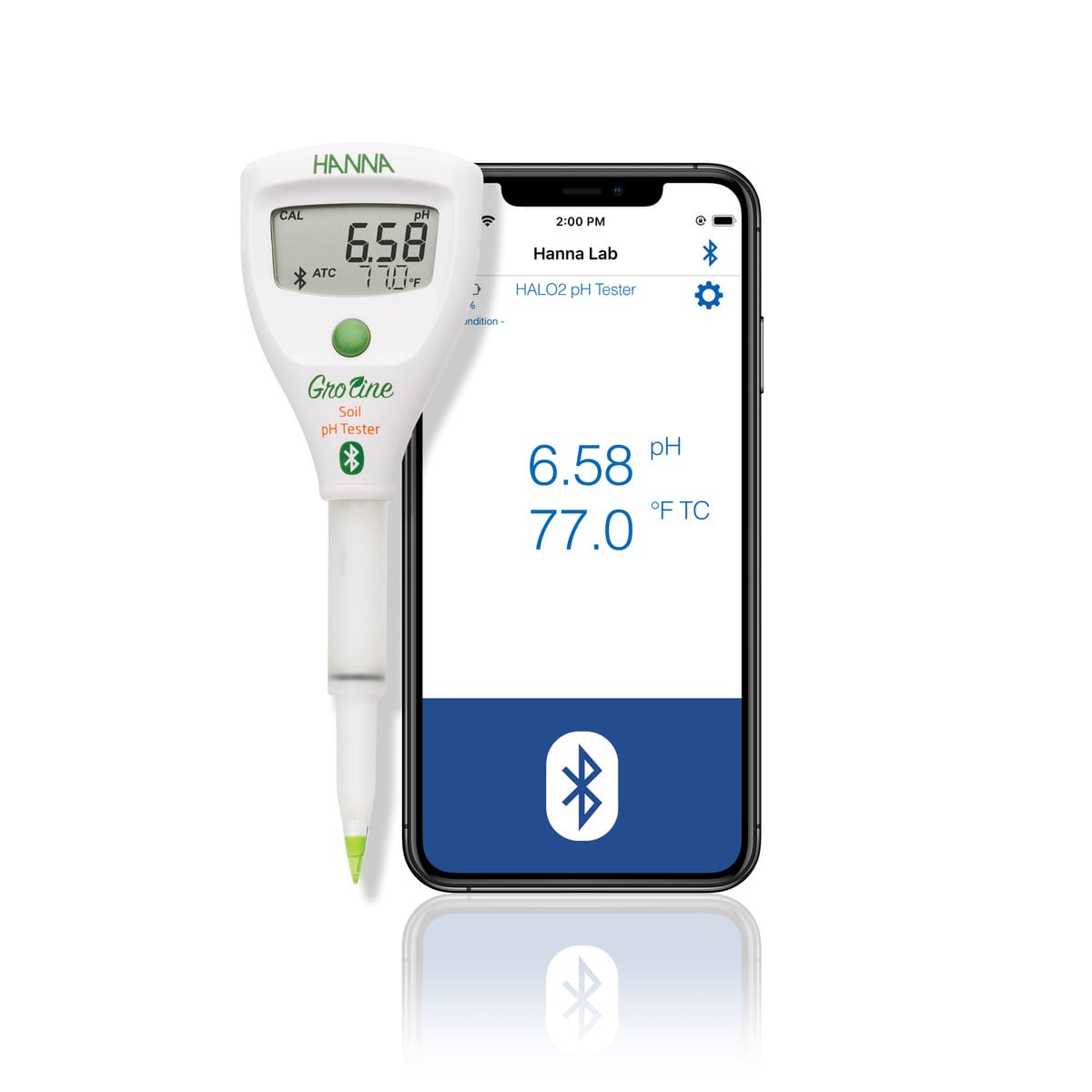Hanna Instruments GroLine HALO2 Wireless Soil pH Tester