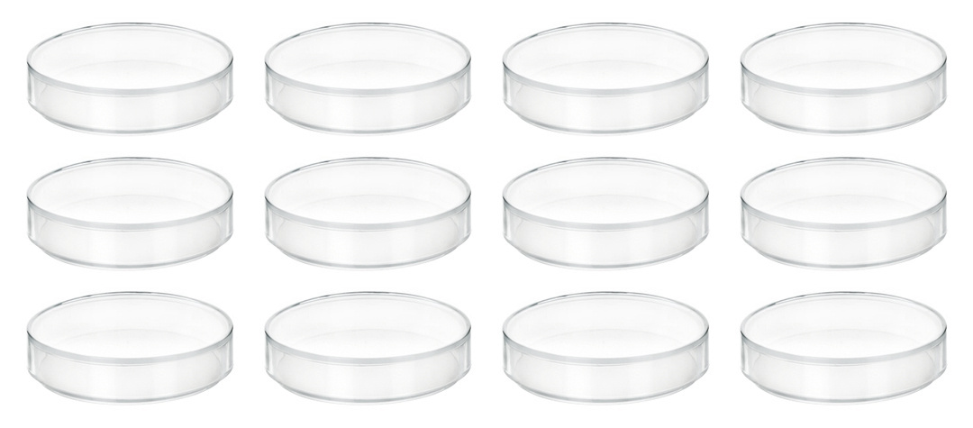 Eisco Polypropylene Petri Dishes with Lid