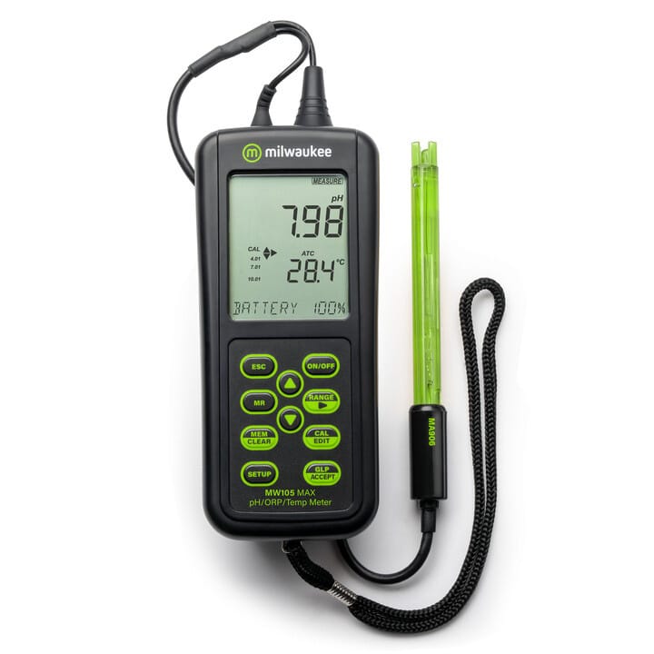 Milwaukee® Waterproof 3-in-1  pH/ORP/Temp Meters