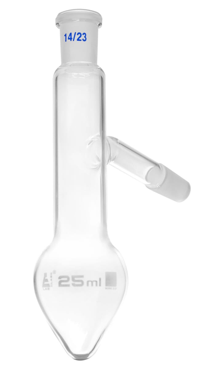 Eisco LabGlass® Pear Shape Distilling Flasks, Short Neck