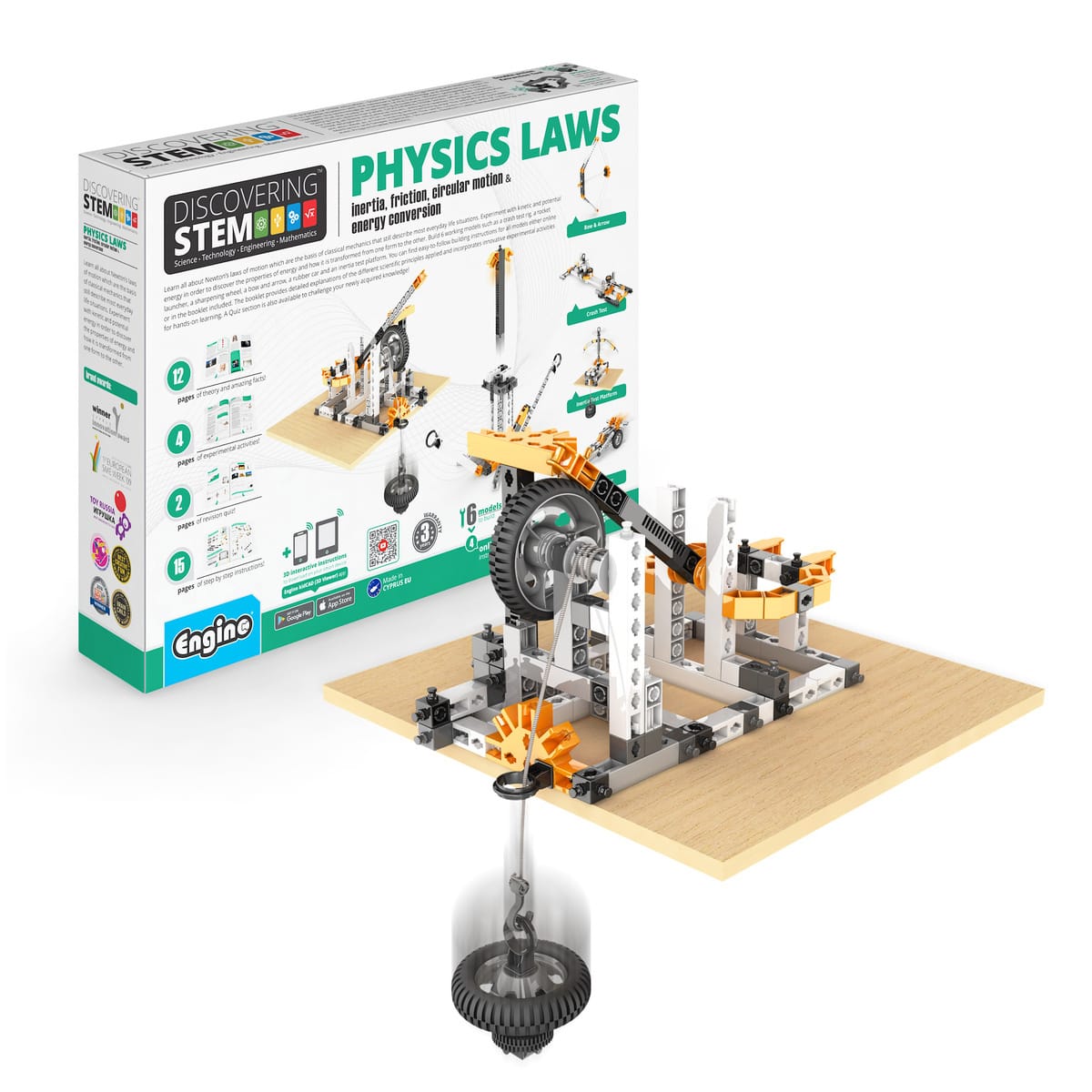 Engino® STEM Newton's Laws and Inclined Planes