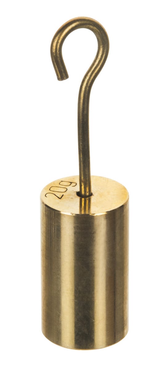 Eisco® Hooked Weights, Brass