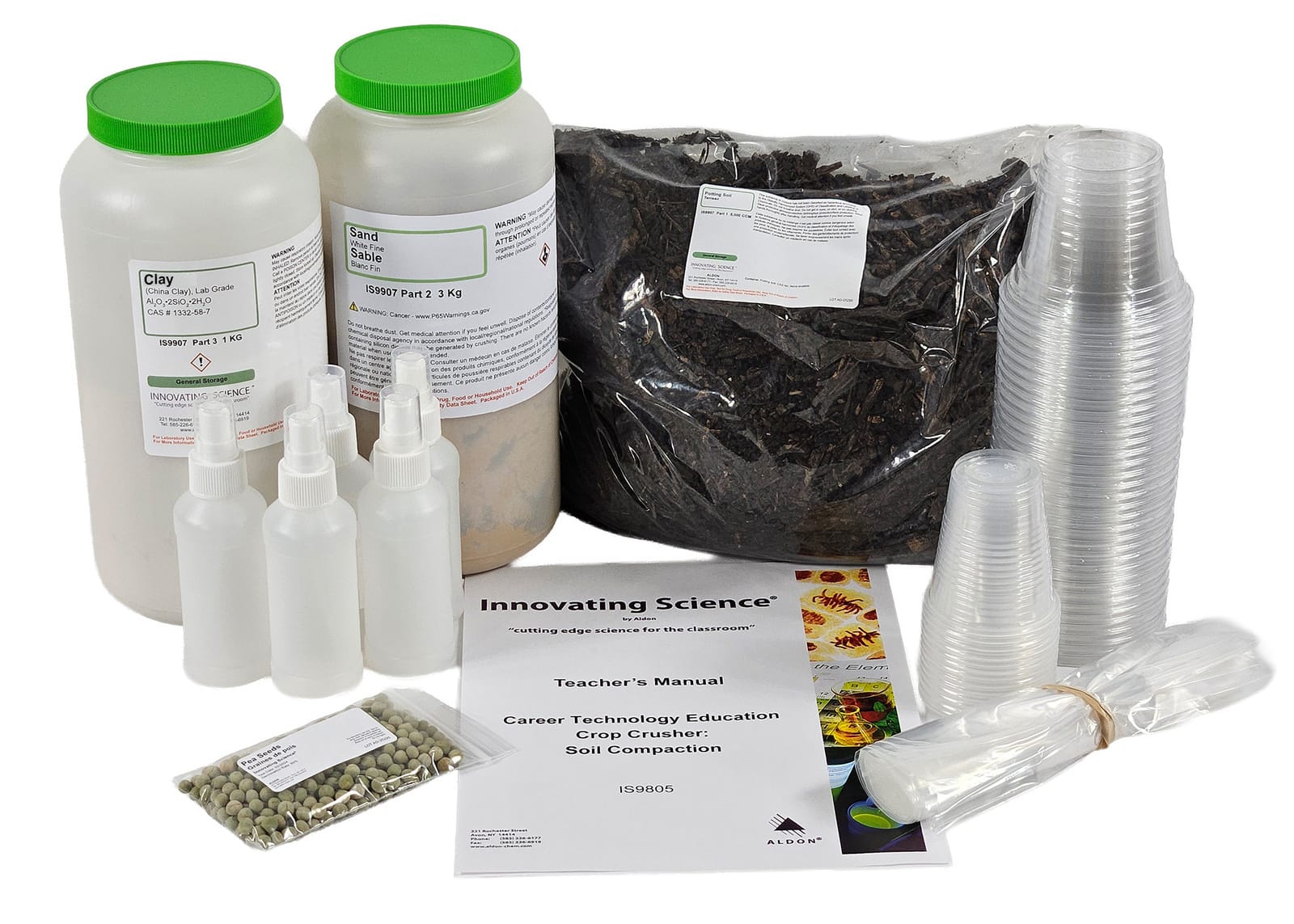 Innovating Science Crop Crusher: Soil Compaction Agriculture CTE Kit