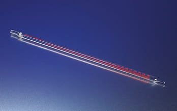 PYREX® Measuring (Mohr) Pipettes, Color-Coded, Tempered Top and Tip, Colored Markings, Corning