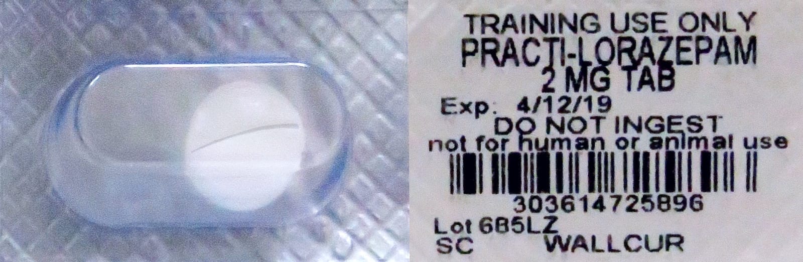 Wallcur® PRACTI-Oral Medication for Training Purposes
